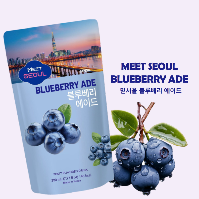 Meet Seoul Fruit Flavored Ade, 230ml