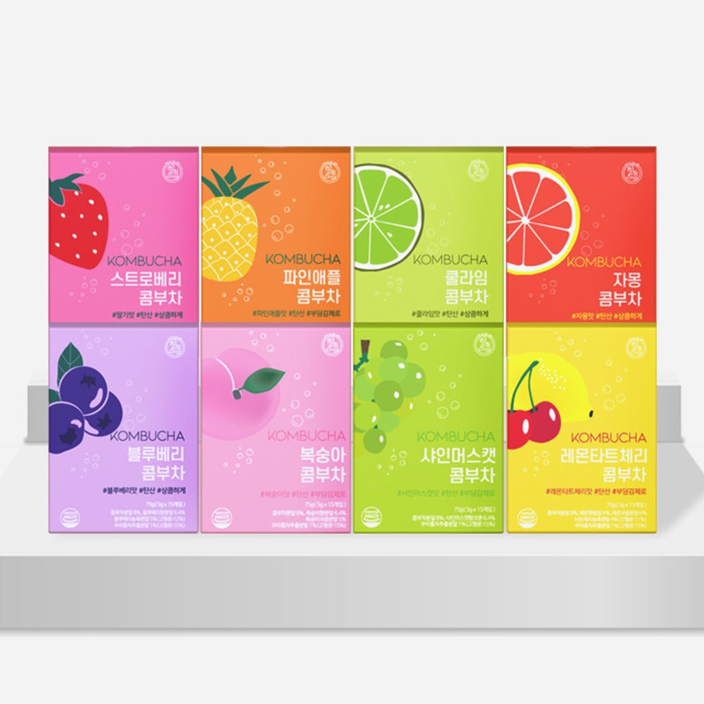 Healslab Zero Sugar Kombucha sticks, 5g × 15