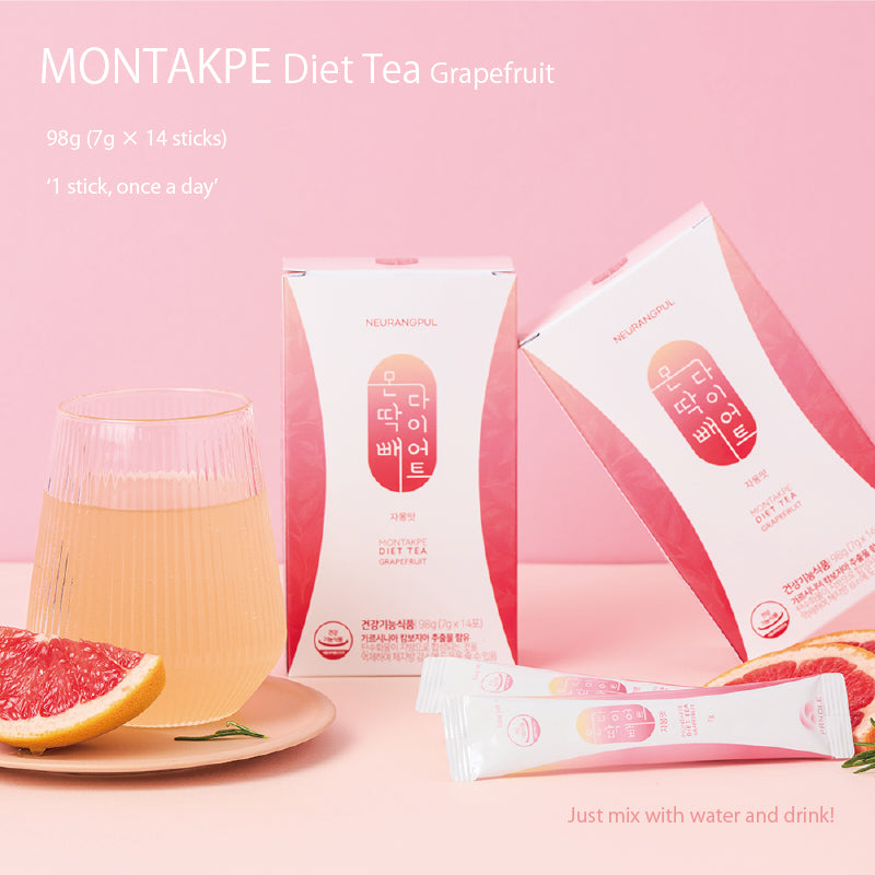 Neurangpul Montakppae Diet Kombucha, 7g x 14sticks